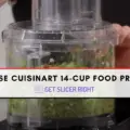 Cuisinart 14 cup food processor - How to use