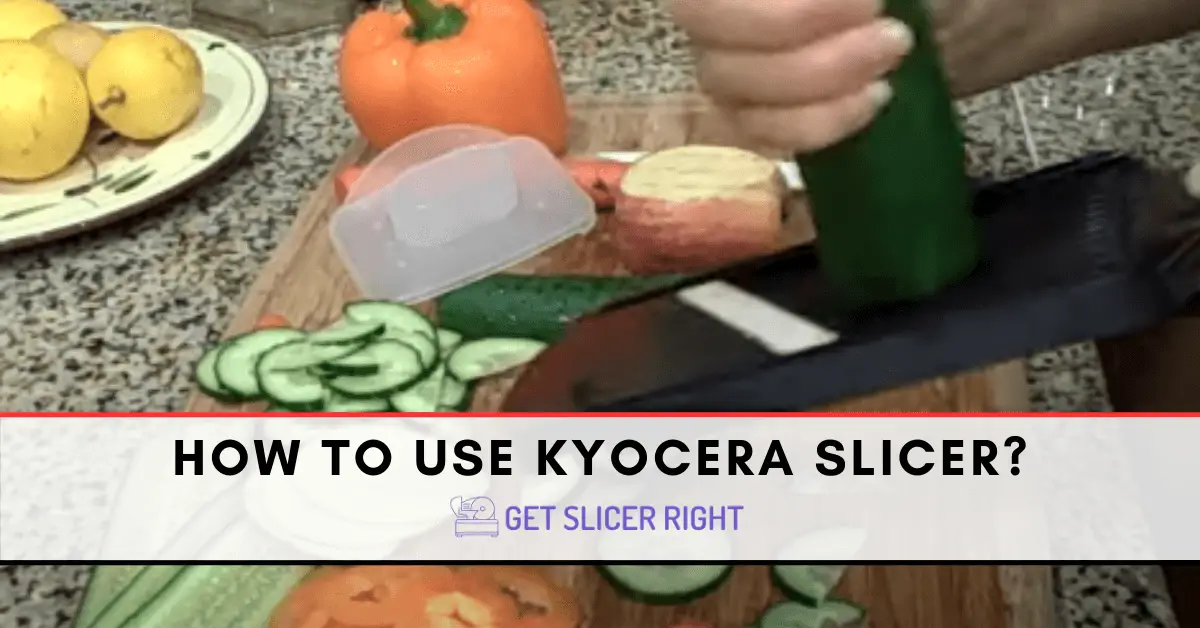 Kyocera Adjustable Ceramic Mandoline Slicer