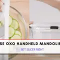 1:30 OXO Good Grips Hand-Held Mandoline Slicer