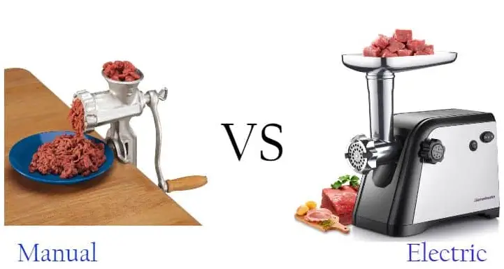 Manual vs. Electric Meat Mincers