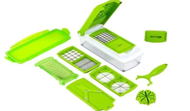 Nicer dicer plus versatility and decorative touches