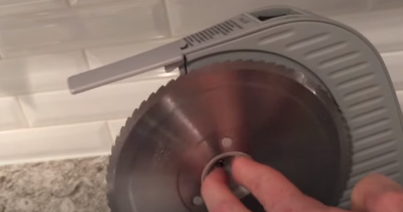 Remove the cutting blade