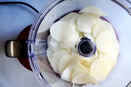 Slice Potatoes in a Cuisinart Food Processor