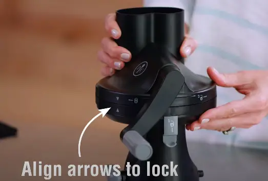 Align Arrows to Lock Align Arrows to Lock