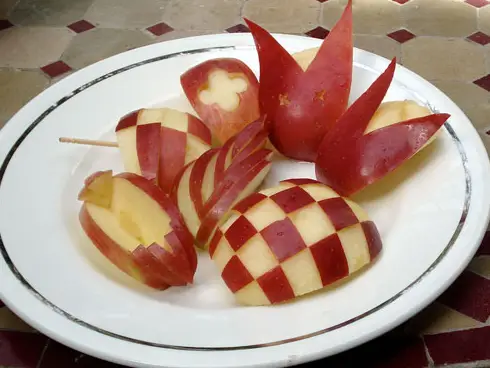 How To Cut an Apple into Batonnet Batonnet