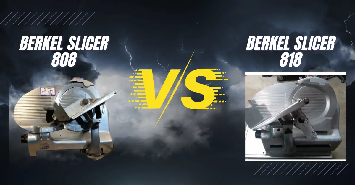 Berkel slicer 808 vs 818