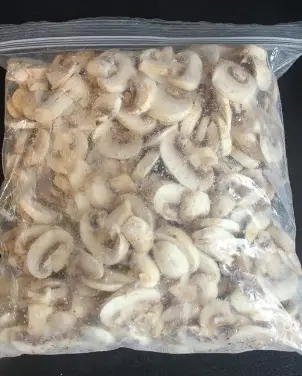 Can I freeze sliced mushrooms