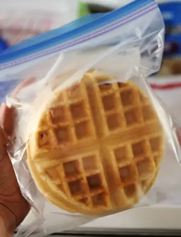 Can i freeze the baked waffles