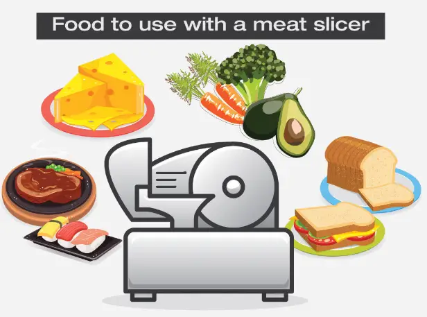 V Can i use a meat slicer for other food items