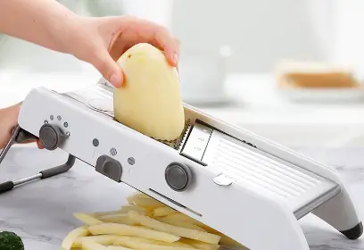 How To Use Your Mandoline Slicer to Make French Fries Can a mandoline cut fries