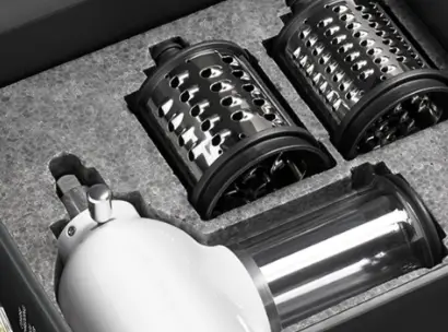 Store Rotor Slicer Shredder And Fresh Prep Attachments Can the rotor slicer shredder and fresh prep attachments be stored easily