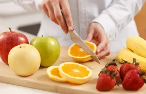 Chopping Is A Simple, Rough Cut That Works Well For Fruits Blended, Chopping