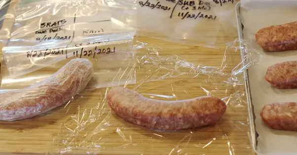 What Are Storage Times For Sausages Cooking and storing the sausage