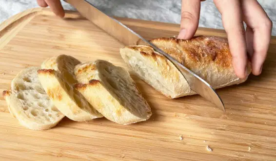 Crust And Skin Slicing Crust and skin slicing