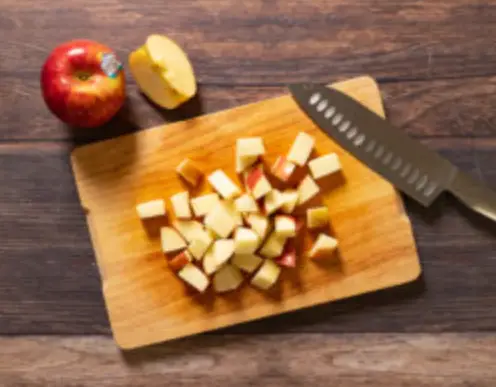 How to Dice Apples into Cubes Dice