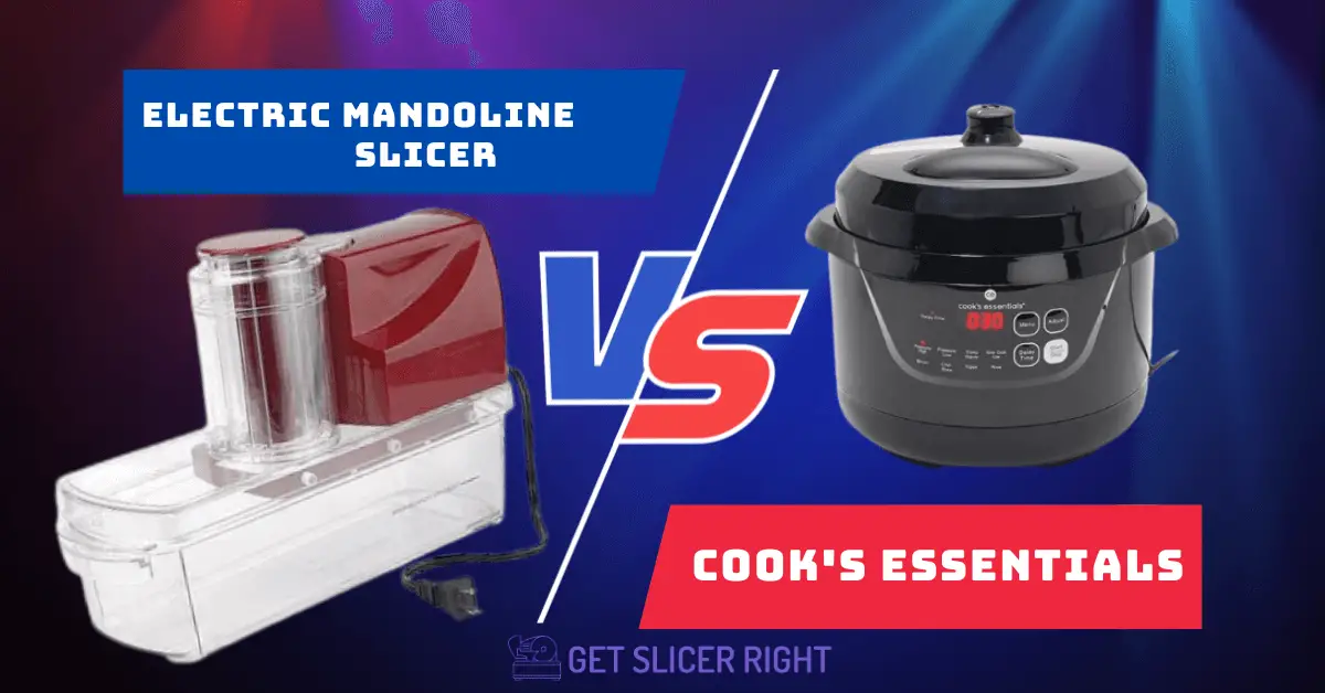 Cook's Essentials Electric Mandoline Slicer & Dicer