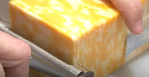 Slicing With Wire Cheese Slicer How it works