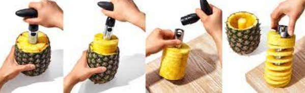 How to use oxo pineapple slicer step-by-step guide
