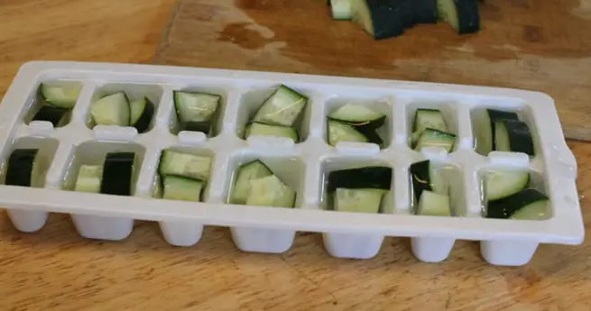 How to Freeze Cucumbers the Right Way Ice Cube Method
