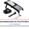 Is there blade replacement on oxo mandoline slicer
