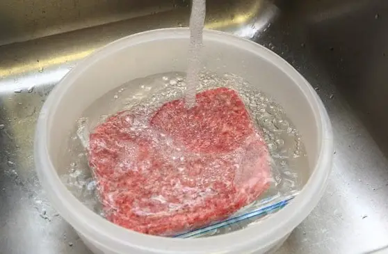 How To Defrost Meat Safely And Quickly Is it faster to thaw meat in water