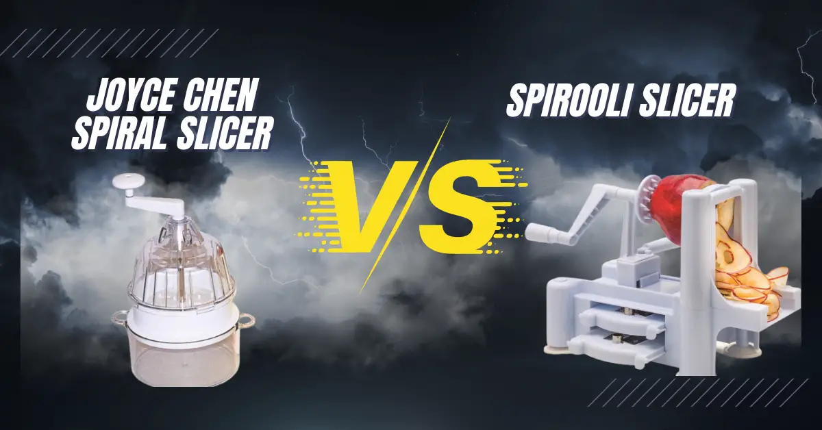 Chen Spiral Slicer vs. Spirooli Slicer