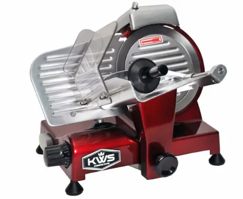 Kws food slicer power and precision in silver