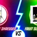 Shredder vs Fruit Slicer