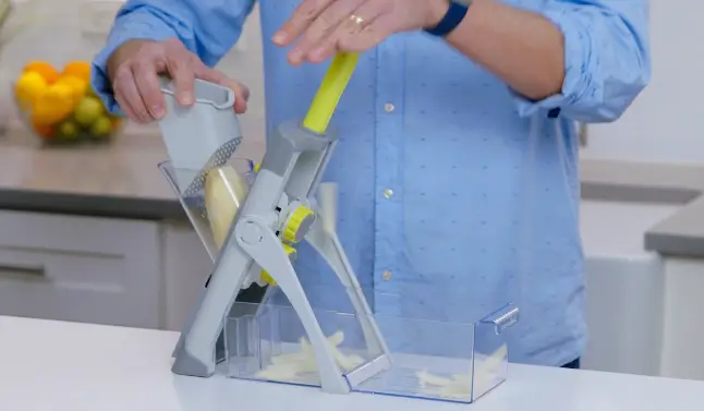 How To Use The Pampered Chef Rapid Prep Mandoline Master the art of slicing with the rapid prep mandoline