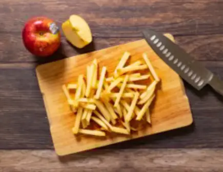 How To Cut an Apple into Matchsticks Matchsticks