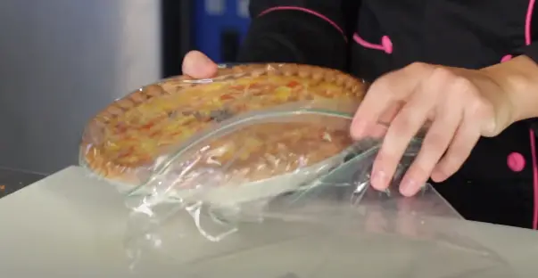 Put The Slices Into A Freezer-Safe Plastic Bag Pour into a plastic bag
