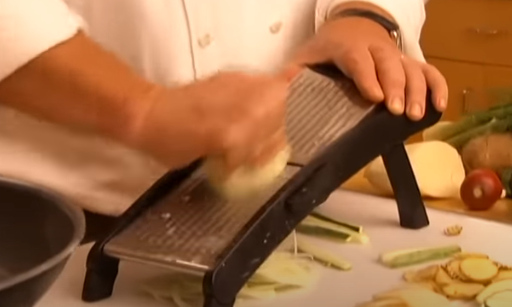 Repeat the Slicing process for each one Repeat with other vegetables