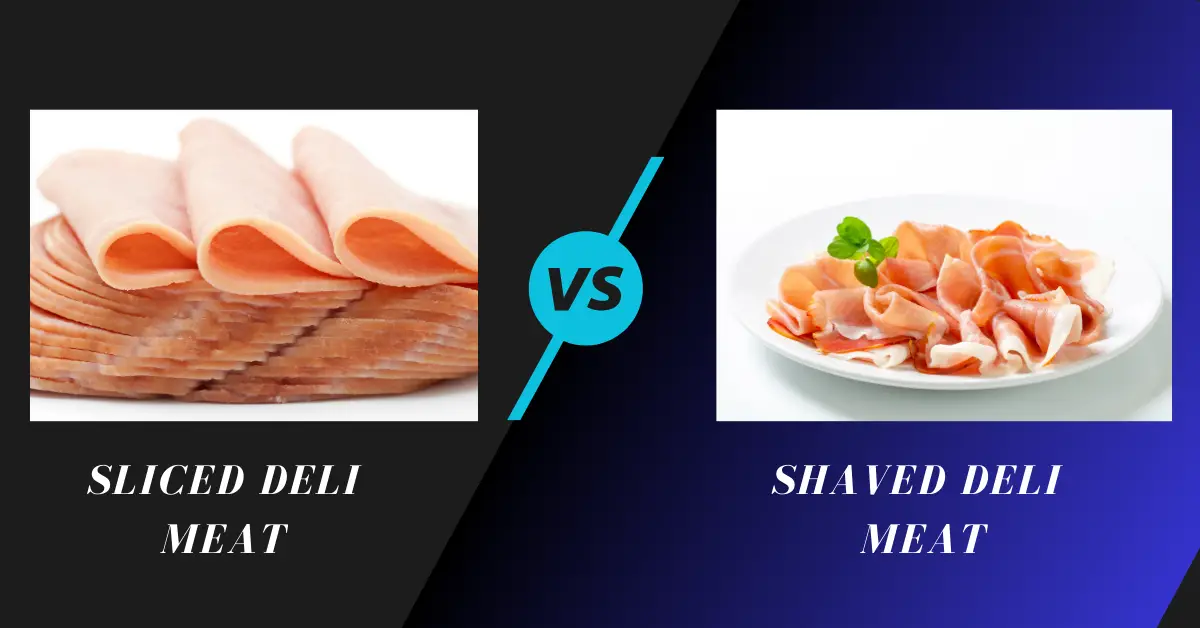 Sliced vs shaved meat