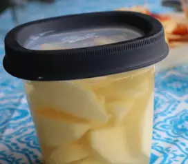 How To Freeze And Store Apples Syrup pack freezing