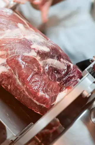 The pieces of meat are not consistent in size