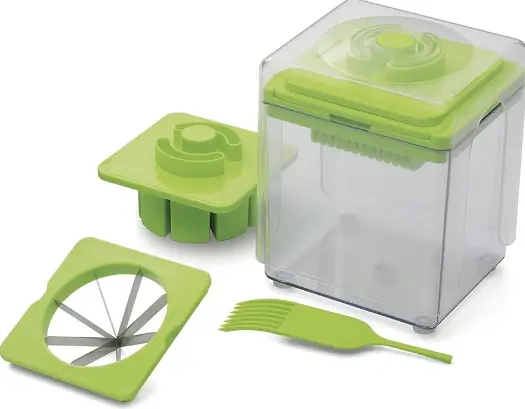 Progressive Tower Slice , Dice And Wedge 10 Pcs Set The progressive tower slice, dice, and wedge set a kitchen marvel