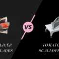 Tomato slicer regular blades vs. Scalloped