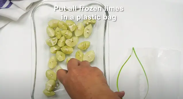 Transfer the slices to a freezer-safe bag