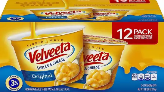 Velveeta cheese plastic's distant cousin