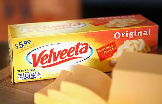 Velveeta Slices Sharp Cheddar Cheese Velveeta cheese slices