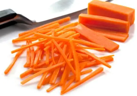 Why do you julienne carrots