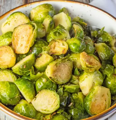 Brussel Sprouts Pan-Seared With Butter