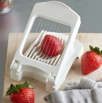 Using Pampered Chef Egg Slicer Plus Can I use my Pampered Chef egg slicer for other food items