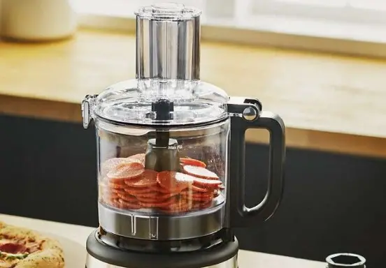 Can you slice pepperoni in a food processor