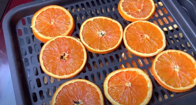 How to Dehydrate Orange Slices Dehydrating Oranges Using Air Fryer