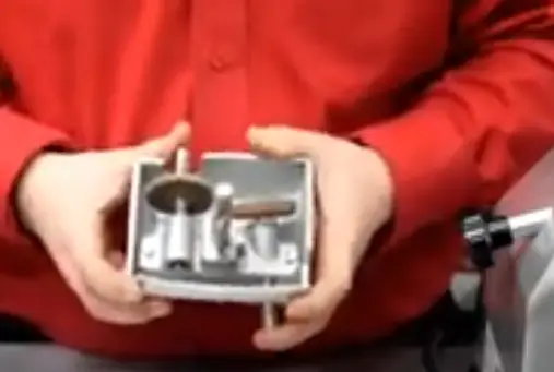 Disassemble the sharpening stone for lubrication Disassemble the sharpening stone assembly
