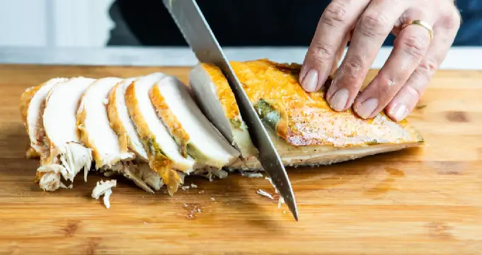 How to slice a turkey