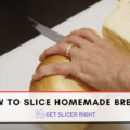 How to slice a loaf of bread