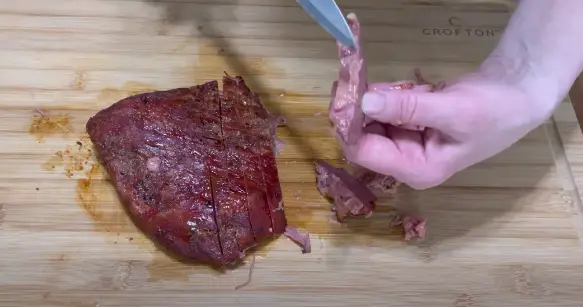 If the grain changes direction Adjust your slicing direction If the grain changes direction