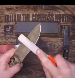 Using A Diamond File Method Three Using A Diamond File
